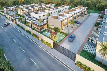 Casa de Condomínio com 3 Quartos à venda, 105m² no José de Alencar, Fortaleza