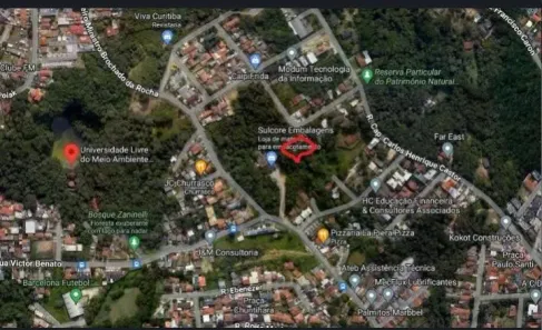 Lote/Terreno à venda, 587m² no Pilarzinho, Curitiba
