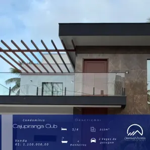 Casa com 5 Quartos à venda, 215m² no Cajupiranga, Parnamirim