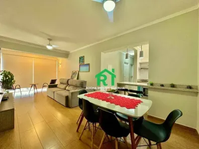 Apartamento com 3 Quartos para alugar, 90m² no Pitangueiras, Guarujá
