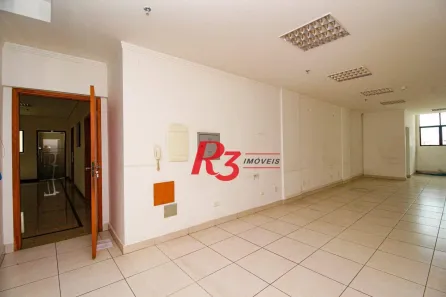 Sala Comercial para alugar, 65m² no Centro, Santos