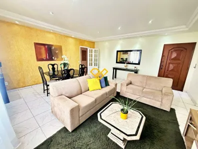 Apartamento com 3 Quartos para alugar, 126m² no Ponta da Praia, Santos