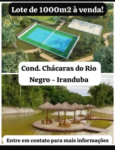 Lote/Terreno à venda, 1000m² no , Iranduba