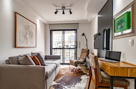 Apartamento com 1 Quarto para alugar, 37m² no Indianópolis, São Paulo