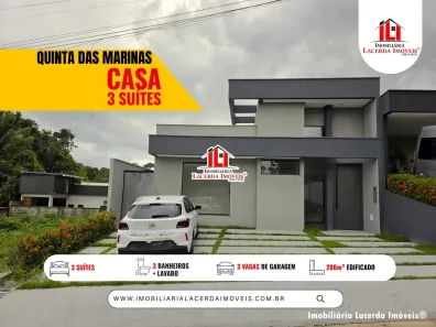 Casa de Condomínio com 3 Quartos à venda, 200m² no Ponta Negra, Manaus