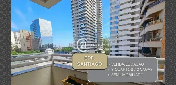 Apartamento com 3 Quartos para venda ou aluguel, 98m² no Alphaville Centro Industrial e Empresarial/Alphaville., Barueri