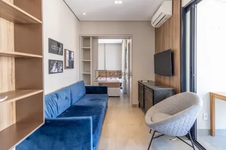 Apartamento com 1 Quarto para alugar, 33m² no Pinheiros, São Paulo