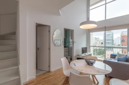 Apartamento com 1 Quarto para alugar, 104m² no Vila Nova Conceição, São Paulo