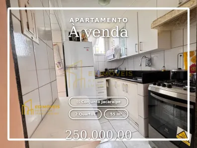 Apartamento com 2 Quartos à venda, 55m² no Conjunto Jacaraípe, Serra