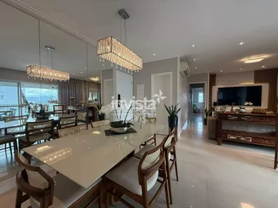 Apartamento com 3 Quartos à venda, 131m² no Marapé, Santos