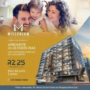 Apartamento com 3 Quartos à venda, 84m² no Jardim Camburi, Vitória