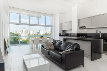 Apartamento com 1 Quarto para alugar, 85m² no Brooklin Paulista, São Paulo