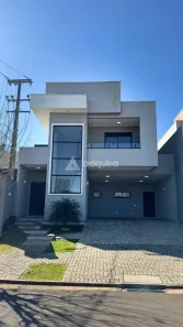 Casa de Condomínio com 3 Quartos à venda, 214m² no Colônia Dona Luíza, Ponta Grossa