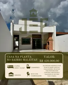 Casa com 3 Quartos à venda, 110m² no Paracuru, Paracuru