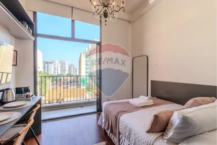 Apartamento com 1 Quarto à venda, 25m² no Santo Amaro, São Paulo