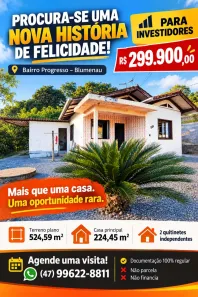 Casa com 5 Quartos à venda, 224m² no Progresso, Blumenau