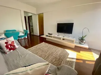 Apartamento com 1 Quarto para alugar, 57m² no Ponta da Praia, Santos