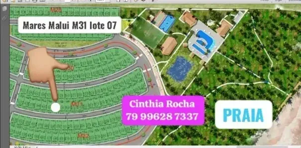 Lote/Terreno à venda, 200m² no , Barra dos Coqueiros