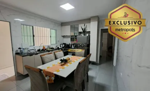Sobrado com 3 Quartos à venda, 224m² no Montanhão, São Bernardo do Campo