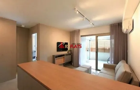 Flat com 1 Quarto para alugar, 52m² no Jardim Paulista, São Paulo