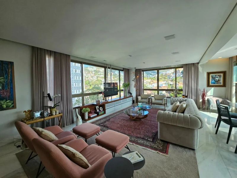 Apartamento com 4 quartos — Serra, Belo Horizonte