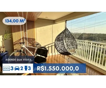 Apartamento com 3 Quartos à venda, 134m² no Jardim Olympia, São Paulo