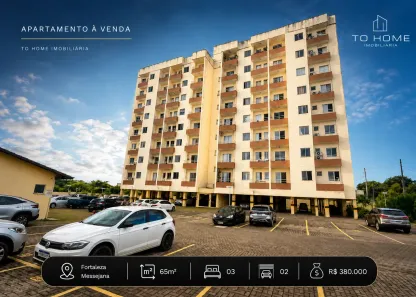 Apartamento com 3 Quartos à venda, 65m² no Messejana, Fortaleza