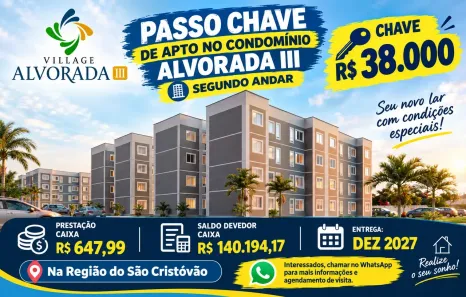 Apartamento com 2 Quartos à venda, 40m² no São Raimundo, São Luís