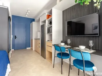 Apartamento com 1 Quarto para alugar, 27m² no Vila Clementino, São Paulo