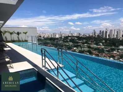 Flat com 1 Quarto à venda, 36m² no Jardim Goiás, Goiânia