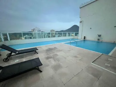 Apartamento com 3 Quartos para alugar, 118m² no Boqueirão, Praia Grande