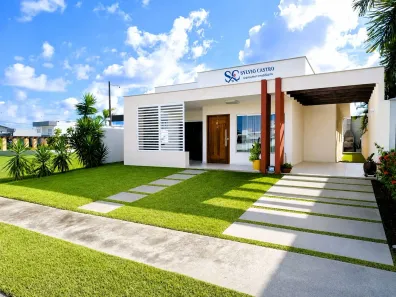 Casa de Condomínio com 3 Quartos para alugar, 220m² no Jardim Limoeiro, Camaçari