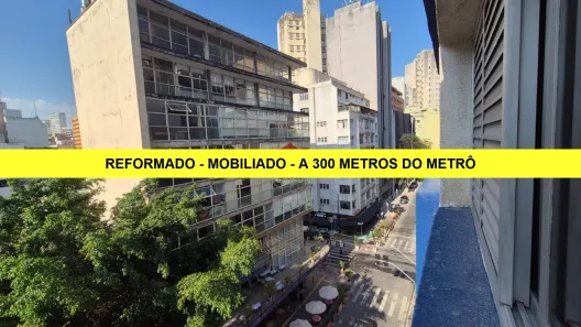 Apartamento com 1 Quarto para alugar, 35m² no Vila Buarque, São Paulo