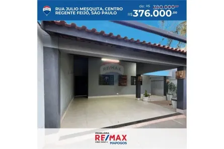 Casa com 3 Quartos à venda, 121m² no Regente Feijó, Regente Feijó