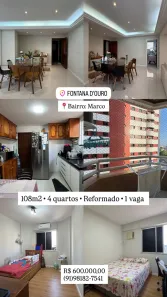 Apartamento com 4 Quartos à venda, 108m² no Marco, Belém