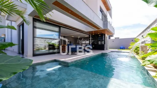 Casa de Condomínio com 4 Quartos à venda, 334m² no Jardins França, Goiânia