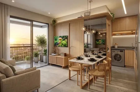 Apartamento com 2 Quartos à venda, 32m² no Santo Amaro, São Paulo