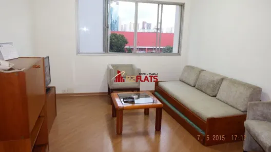 Flat com 1 Quarto para alugar, 42m² no Itaim Bibi, São Paulo