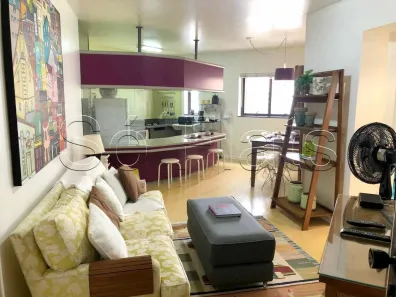 Flat com 1 Quarto para alugar, 38m² no Jardim Paulista, São Paulo