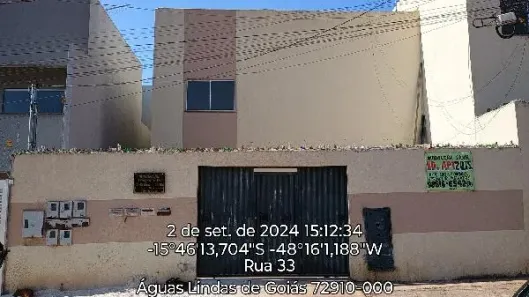 Apartamento com 2 Quartos à venda, 50m² no Camping Clube, Águas Lindas de Goiás