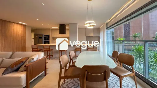 Apartamento com 3 Quartos para alugar, 157m² no Cambuí, Campinas