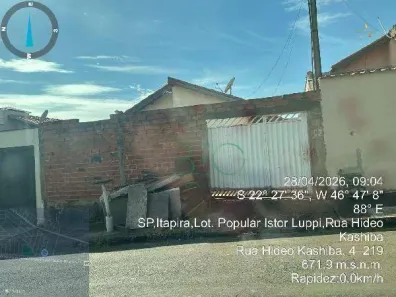 Casa de Condomínio com 1 Quarto à venda, 48m² no Loteamento Popular Istor Luppi, Itapira