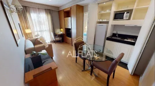 Flat com 1 Quarto à venda, 31m² no Vila Nova Conceição, São Paulo
