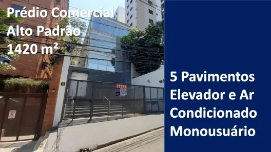 Prédio Comercial para venda ou aluguel, 1420m² no Pinheiros, São Paulo