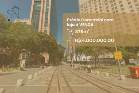 Prédio Comercial à venda, 875m² no Saúde, Rio de Janeiro
