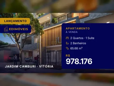 Apartamento com 2 Quartos à venda, 65m² no Jardim Camburi, Vitória
