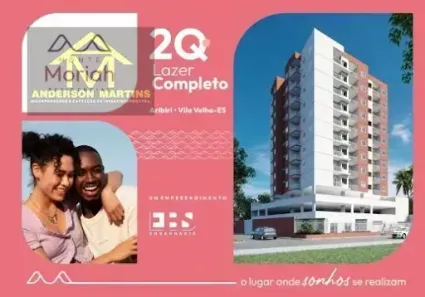 Apartamento com 2 Quartos à venda, 46m² no Aribiri, Vila Velha