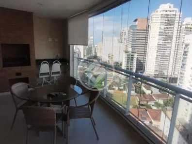 Apartamento com 3 Quartos para alugar, 120m² no Gonzaga, Santos