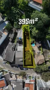 Lote/Terreno com 1 Quarto à venda, 395m² no Rio Vermelho, Salvador