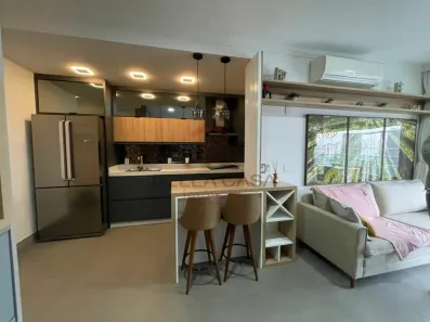 Apartamento com 1 Quarto para alugar, 55m² no Vila Regente Feijó, São Paulo